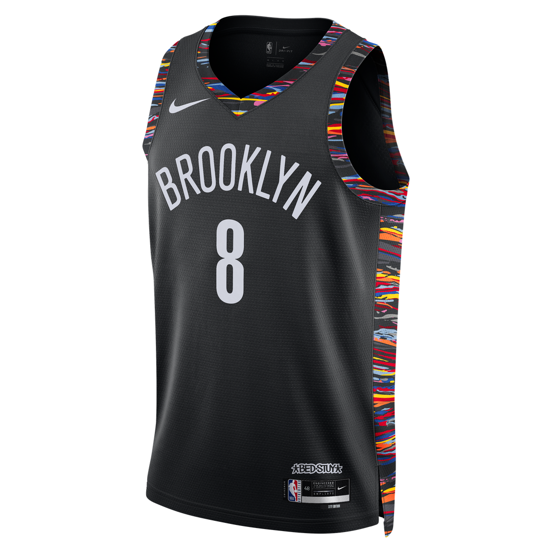 Brooklyn Nets Egor Dëmin Nike Unisex 2025/26 Swingman product image 2