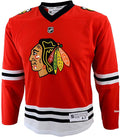 Kids Chicago Blackhawks Reebok Child (4-7) Blank Red Replica Jersey product image 1, provided for visual reference and