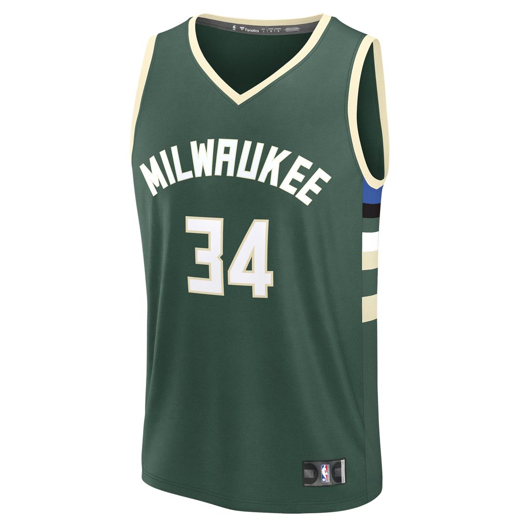 Milwaukee Bucks Giannis Antetokounmpo Fanatics Youth Fast product image 2