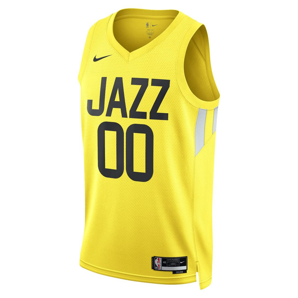 Utah Jazz Nike Unisex Swingman Custom Jersey Gold - Icon product image 2