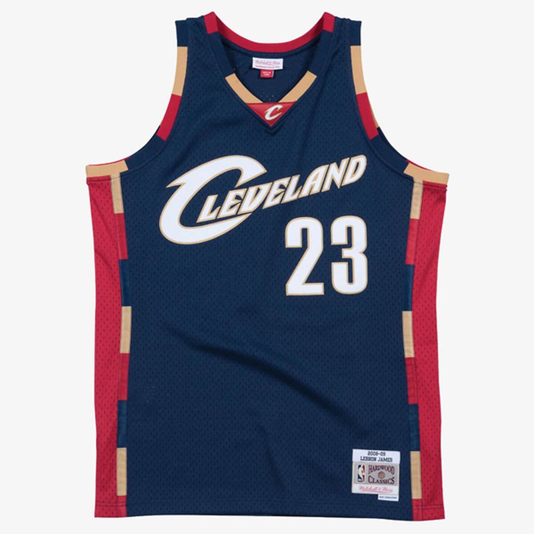 Cleveland Cavaliers LeBron James Mitchell & Ness Hardwood product image 1