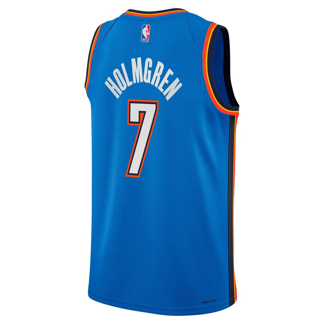 Oklahoma City Thunder Chet Holmgren Nike Youth Swingman product image 3