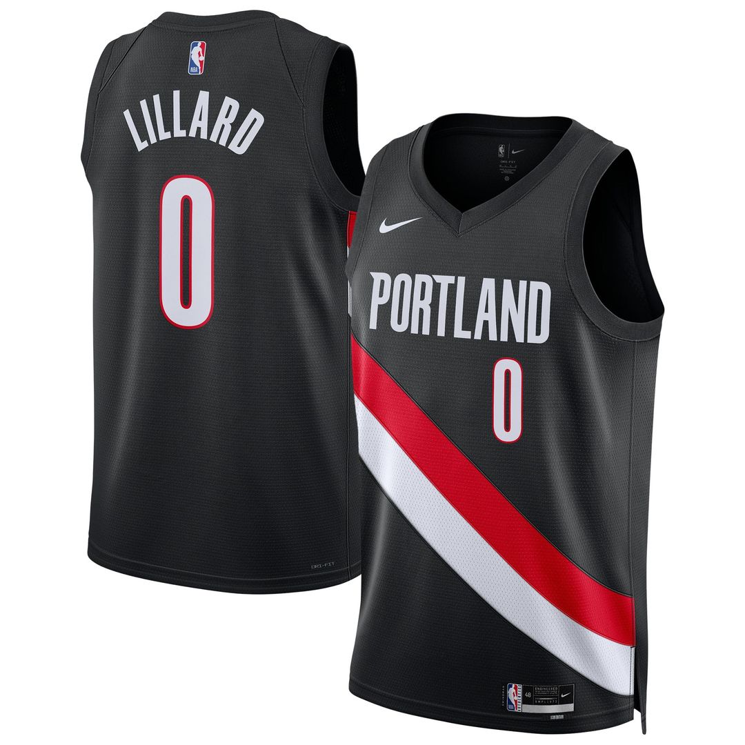 Portland Trail Blazers Damian Lillard Nike Unisex Swingman product image 1