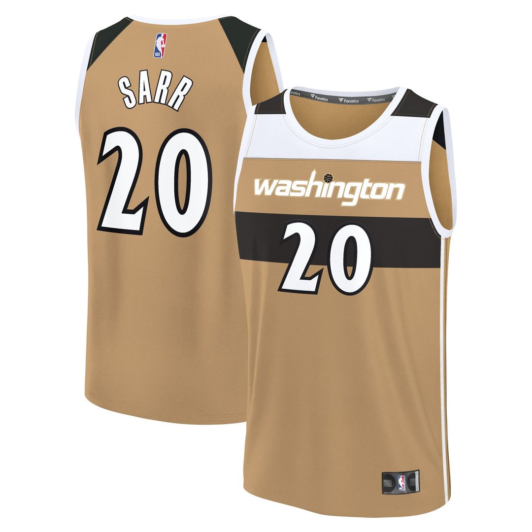 Washington Wizards Alex Sarr Fanatics Youth Fast Break product image 1