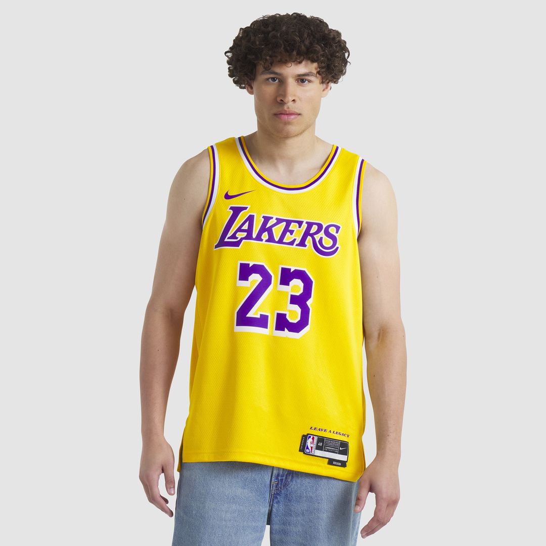 Los Angeles Lakers LeBron James Nike Unisex Swingman Jersey product image 4