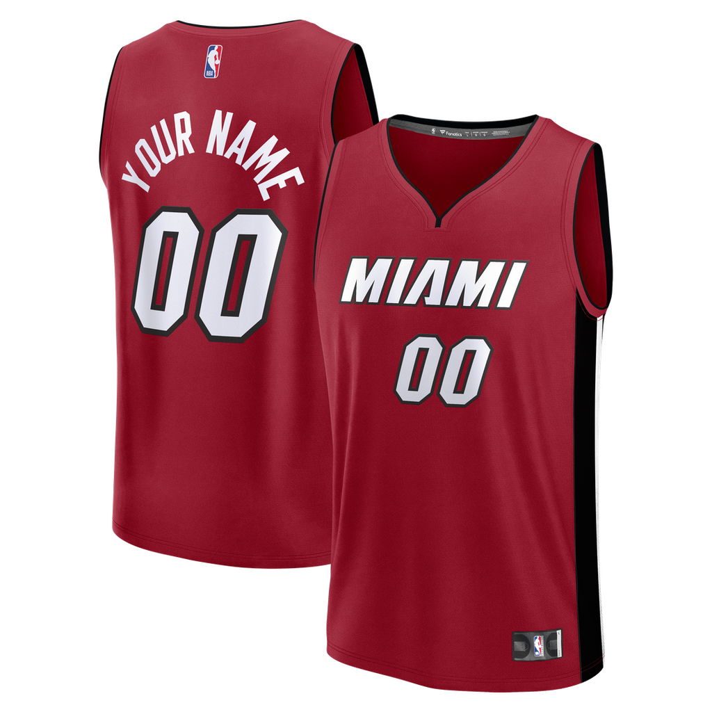 Miami Heat Fanatics Fast Break Custom Jersey - Icon Edition product image 7