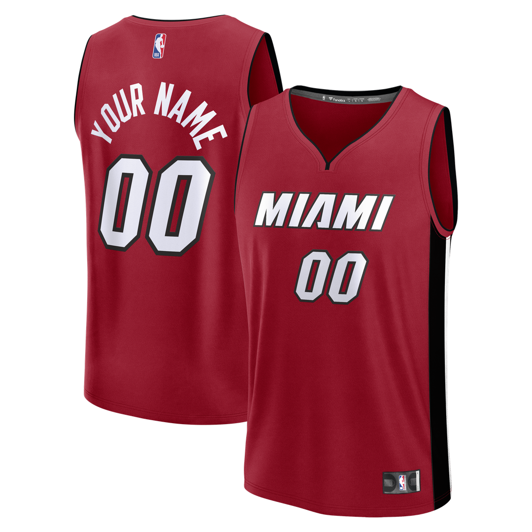 Miami Heat Fanatics Fast Break Custom Jersey - Icon Edition product image 7
