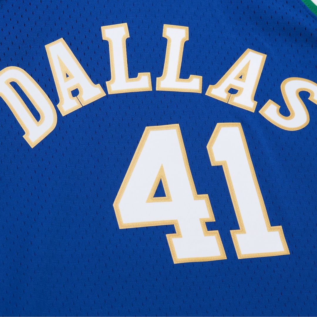 Dallas Mavericks Dirk Nowitzki 1998 Swingman Jersey - Royal product image 3