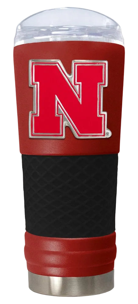 Nebraska Cornhuskers The DRAFT 18 oz. Vacuum Insulated Beverage Cup product image 1, provided for visual reference and
