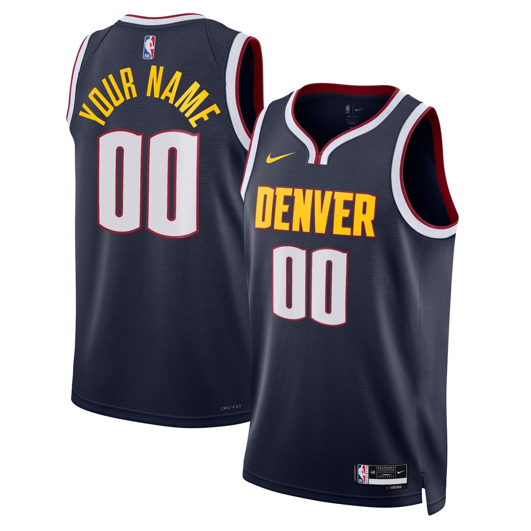 Denver Nuggets Nike Unisex Swingman Custom Jersey White product image 7