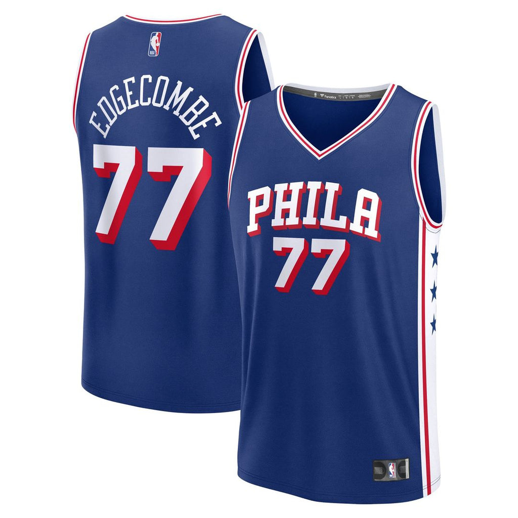 Philadelphia 76ers V. J. Edgecombe Fanatics Youth 2025 NBA product image 1
