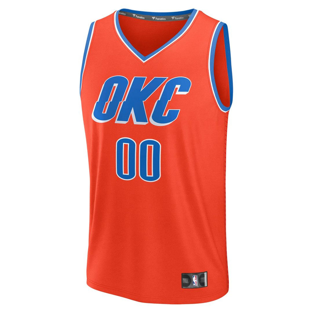 Oklahoma City Thunder Fanatics Fast Break Custom Jersey product image 2