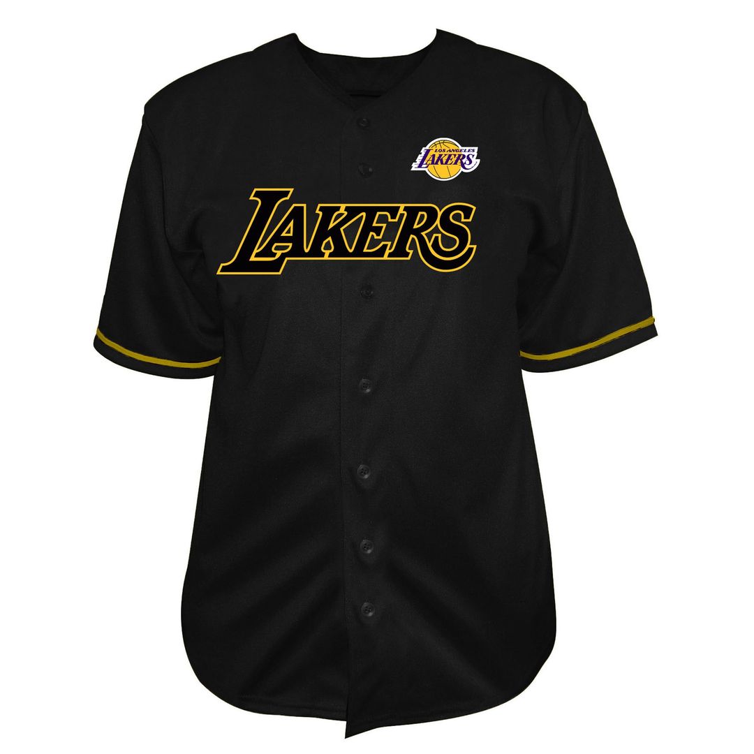 Los Angeles Lakers Fanatics Big & Tall Pop Full - Button product image 1