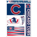 Chicago Cubs 11X17 Red/White/Blue Ultra Decal Sheet By Wincraft product image 1, provided for visual reference and product