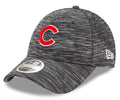 Chicago Cubs New Era 9FORTY Gray Tech Adjustable Hat for Men product image 1, provided for visual reference and product