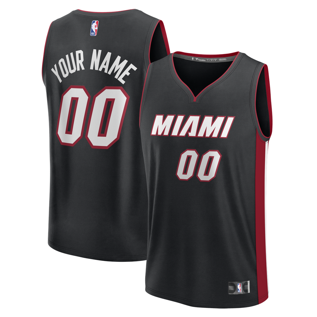Miami Heat Fanatics Fast Break Custom Jersey - Icon Edition product image 1