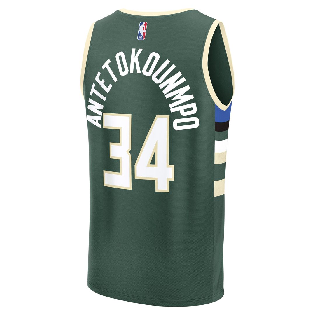 Milwaukee Bucks Giannis Antetokounmpo Fanatics Youth Fast product image 3