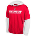 NCAA Wisconsin Badgers Youth Sleet Fleece By Colosseum Athletics product image 1, provided for visual reference and product