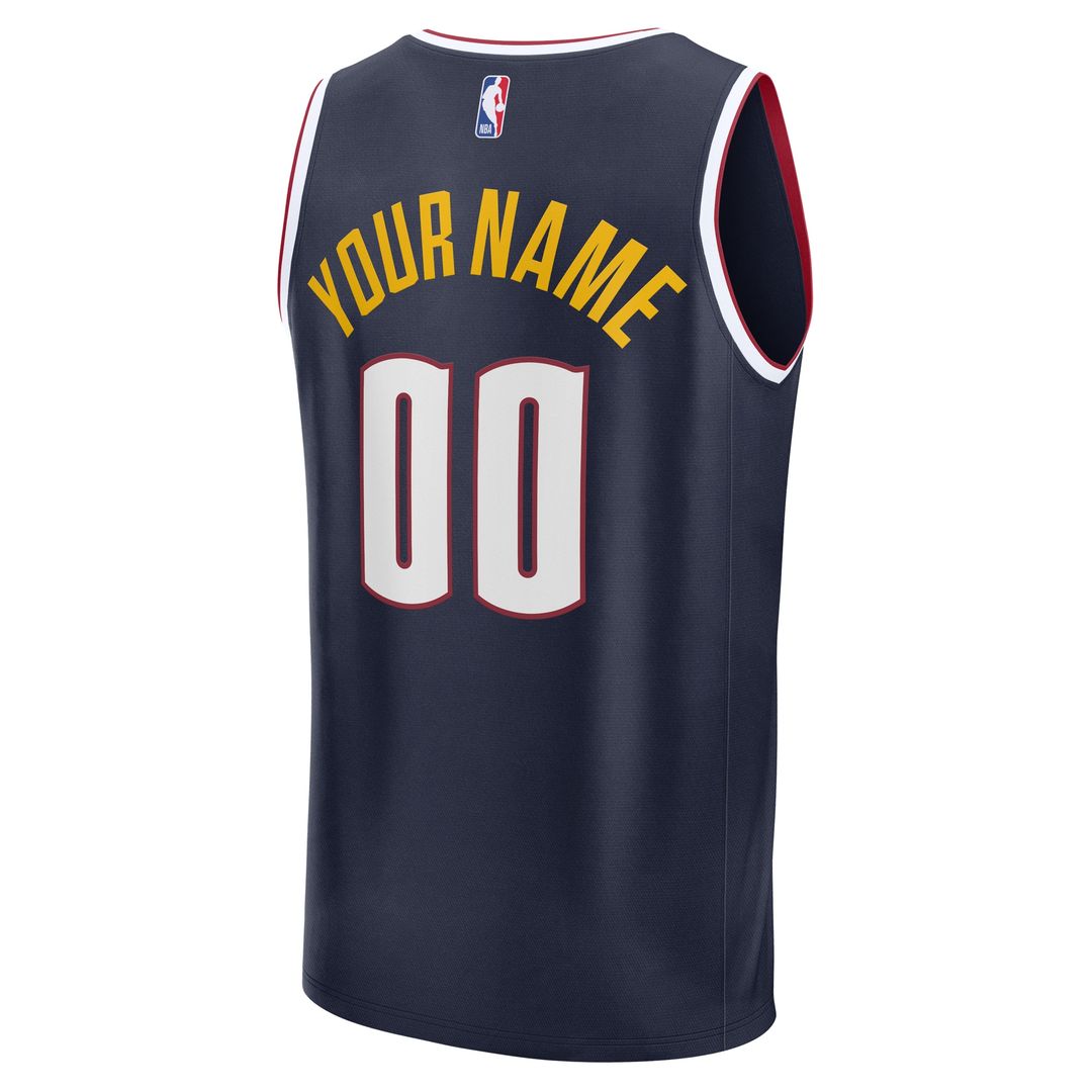 Denver Nuggets Fanatics Fast Break Custom Jersey - Icon product image 3