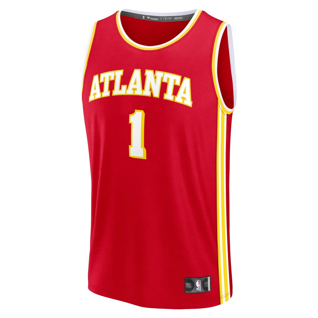Atlanta Hawks Jalen Johnson Fanatics Fast Break Replica product image 2
