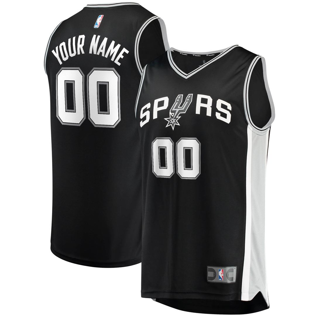 San Antonio Spurs Fanatics Youth Fast Break Custom Replica product image 1