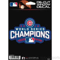 Chicago Cubs 2016 World Series Champions Rico Die-Cut Window Decal 5.5” x 3.5 “ product image 1, provided for visual