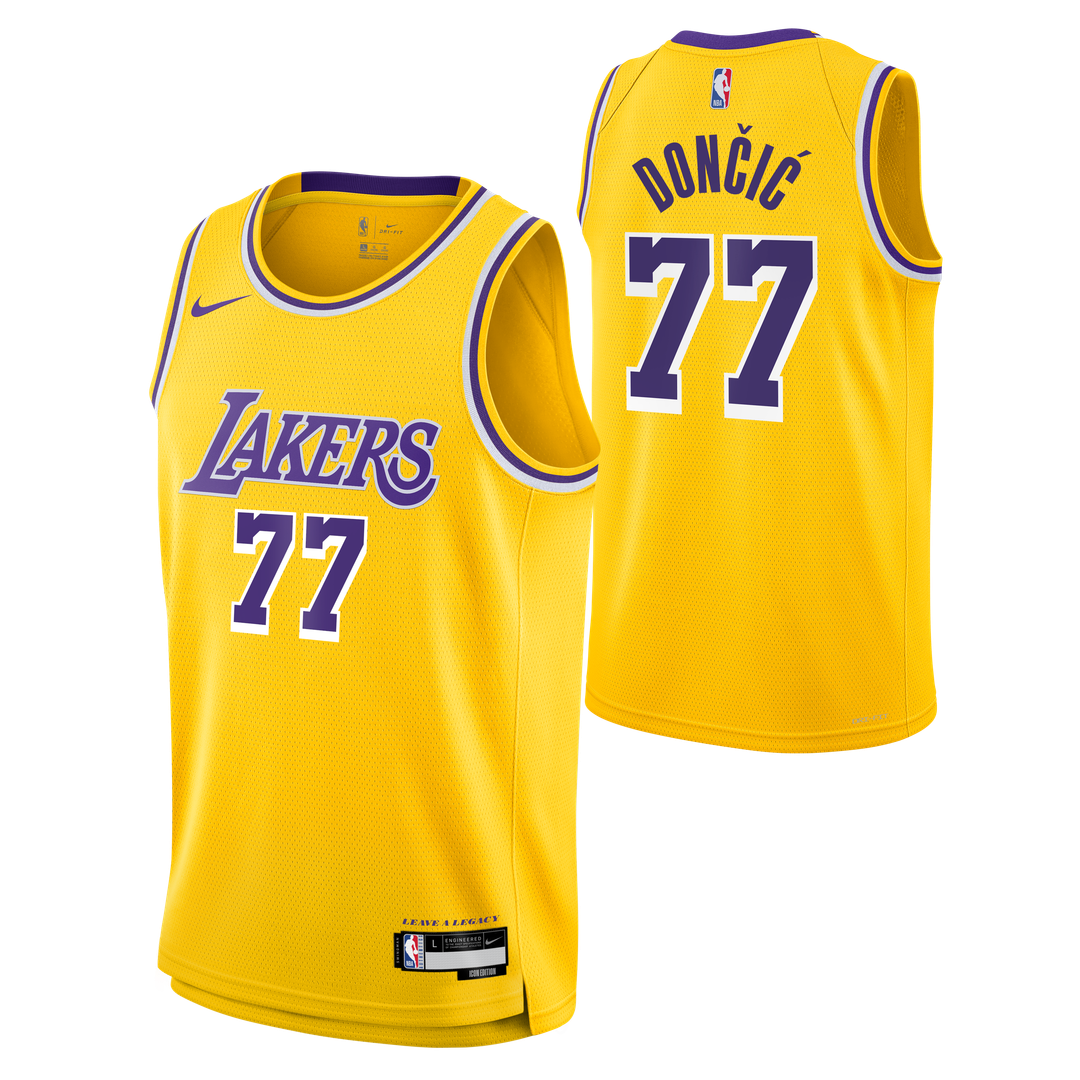 Los Angeles Lakers Luka Dončić Nike Unisex Swingman Jersey product image 1