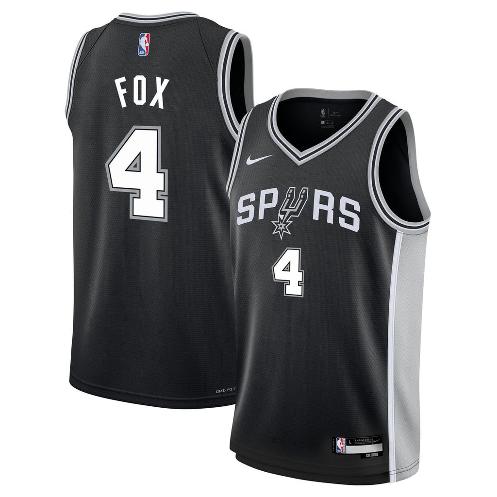 San Antonio Spurs De'Aaron Fox Nike Youth Swingman Jersey product image 1