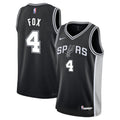 San Antonio Spurs De'Aaron Fox Nike Youth Swingman Jersey product image 1