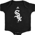Chicago White Sox Black adidas Team Logo Newborn/Infant Creeper product image 1, provided for visual reference and product