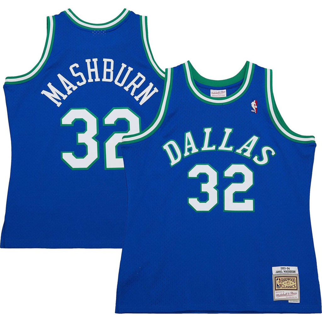 Dallas Mavericks Jamal Mashburn Mitchell & Ness 1993/94 product image 1