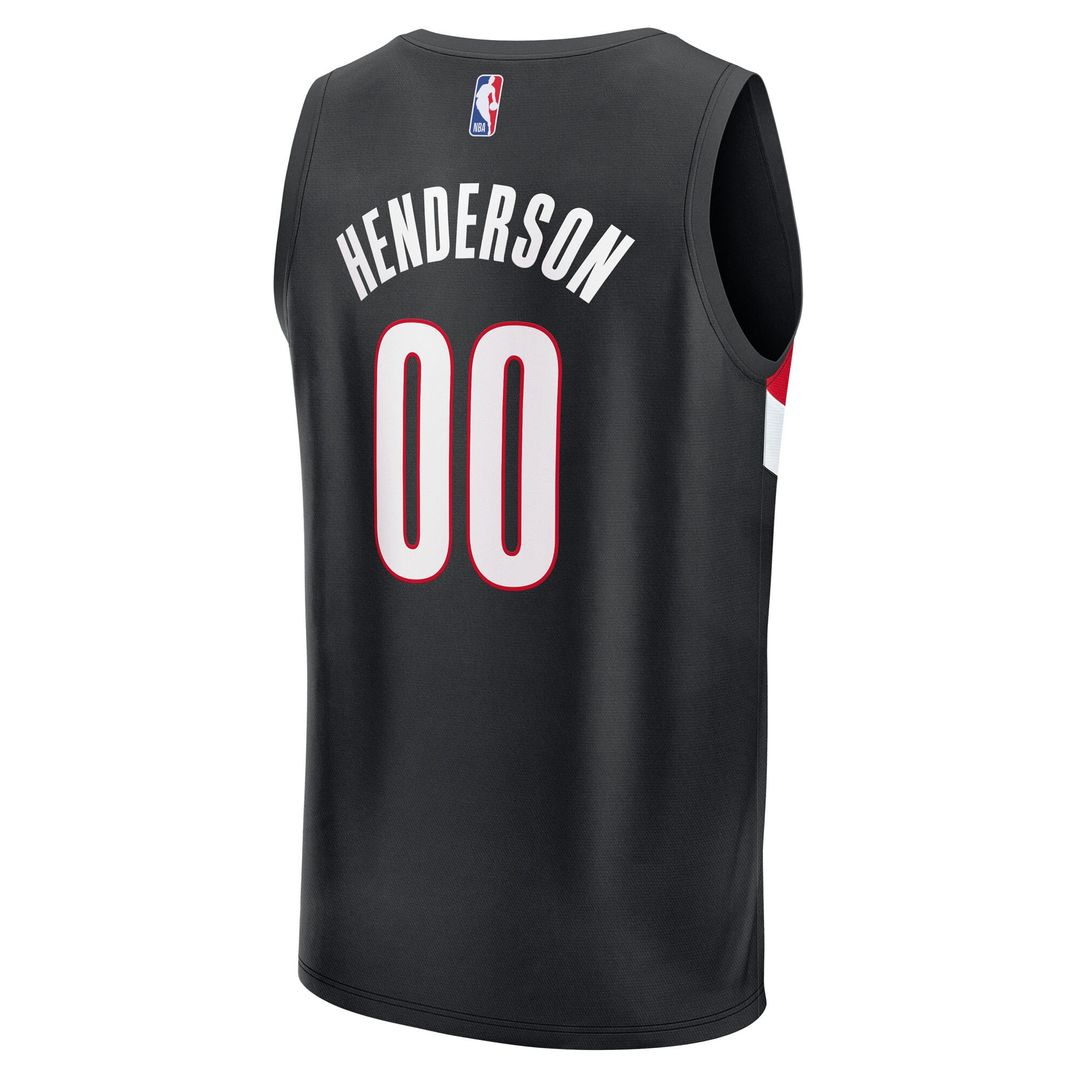 Portland Trail Blazers Scoot Henderson Fanatics Youth Fast product image 3