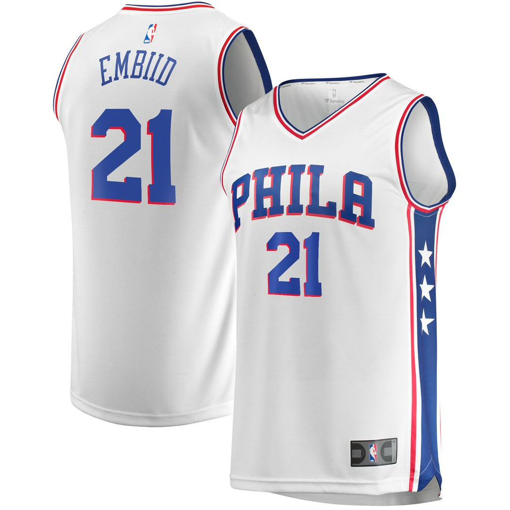 Philadelphia 76ers Joel Embiid Fanatics Replica Jersey product image 1