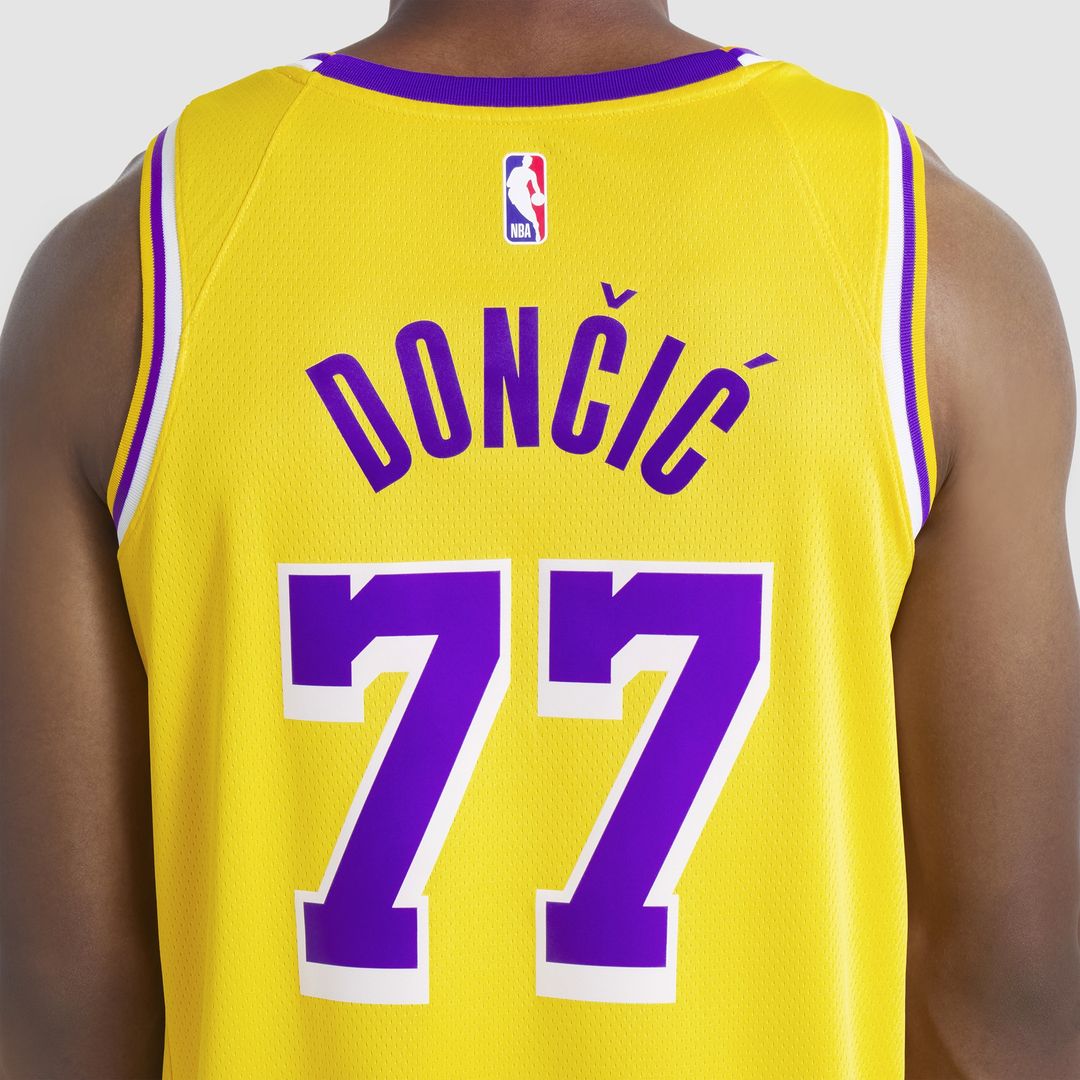 Los Angeles Lakers Luka Dončić Nike Unisex Swingman Jersey product image 9