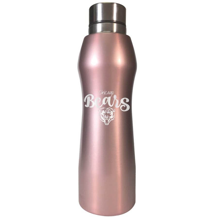 Chicago Blackhawks 20oz. Rose Gold Hydration Bottle product image 1, provided for visual reference and product detail review