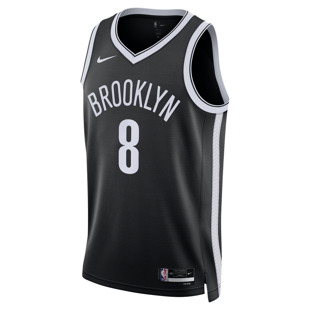 Brooklyn Nets Egor Dëmin Nike Unisex Swingman Jersey - Icon product image 2