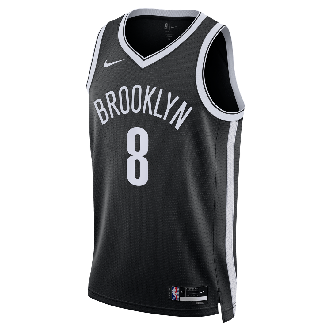 Brooklyn Nets Egor Dëmin Nike Unisex Swingman Jersey - Icon product image 2