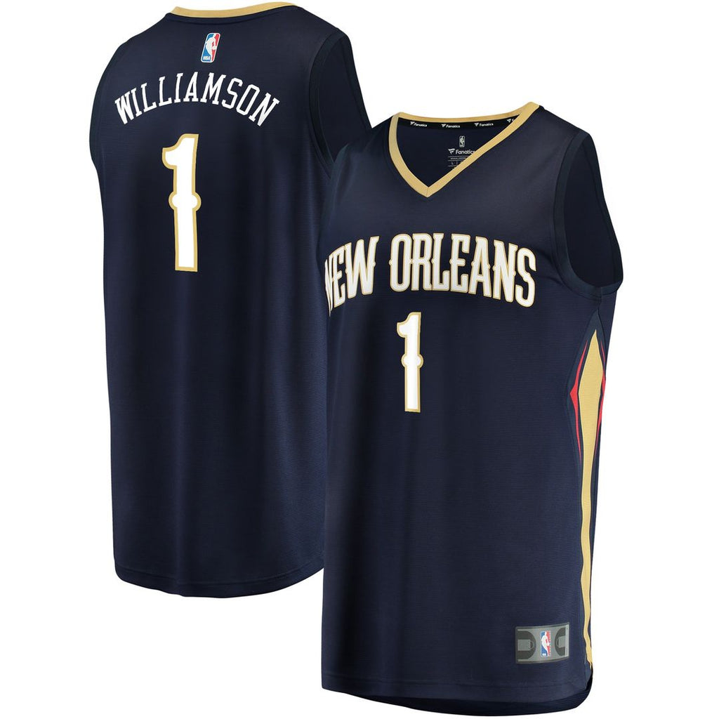 New Orleans Pelicans Zion Williamson Fanatics Replica Fast product image 4