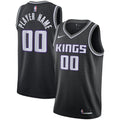 Sacramento Kings Nike Swingman Custom Jersey Black product image 1
