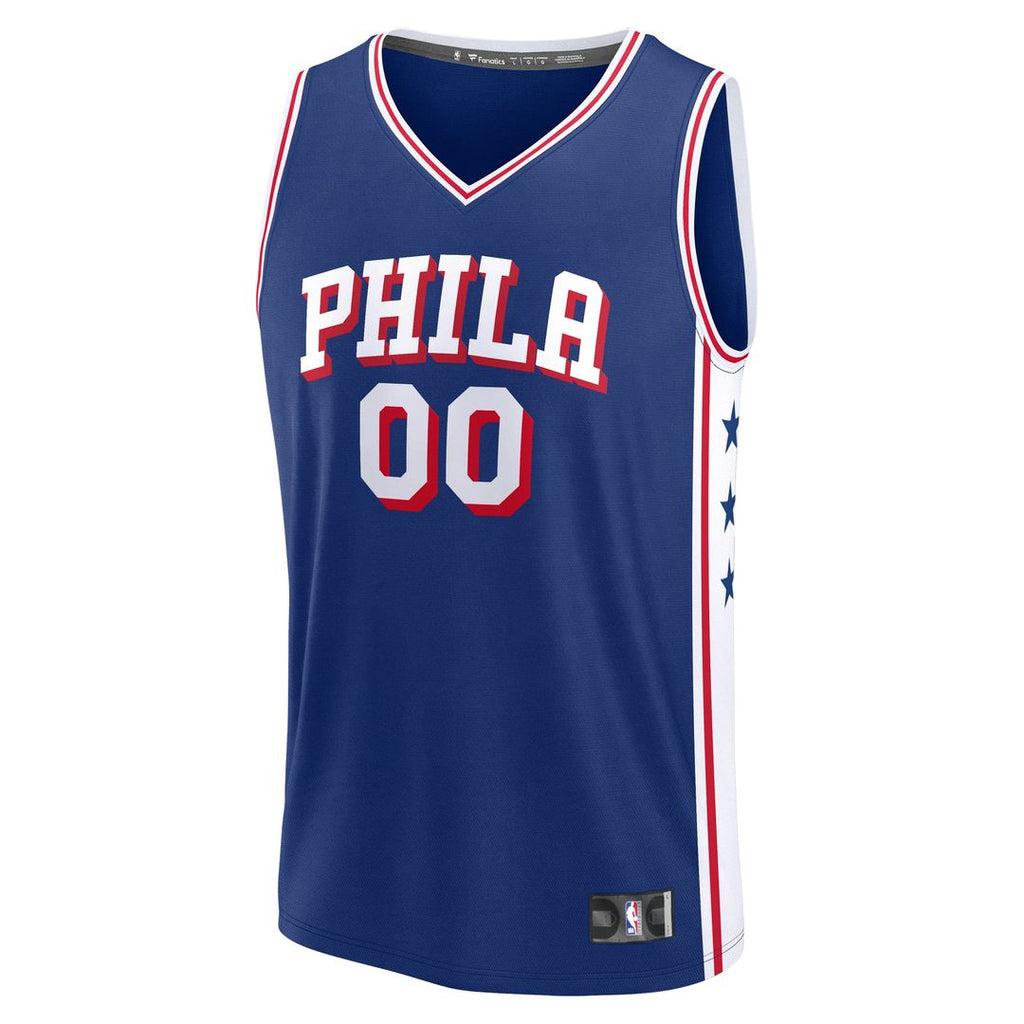 Philadelphia 76ers Fanatics Youth Fast Break Custom Replica product image 2