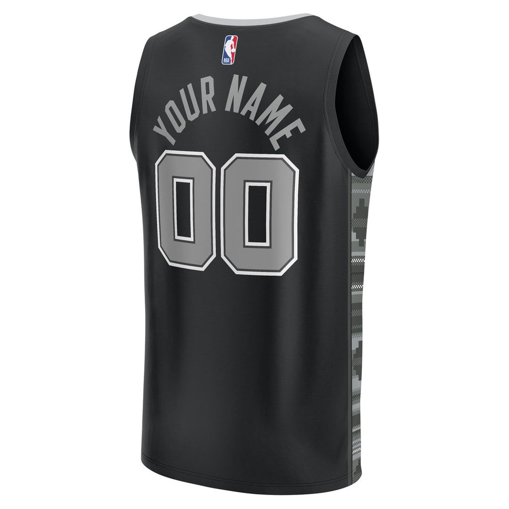 San Antonio Spurs Fanatics Youth Fast Break Replica Custom product image 3