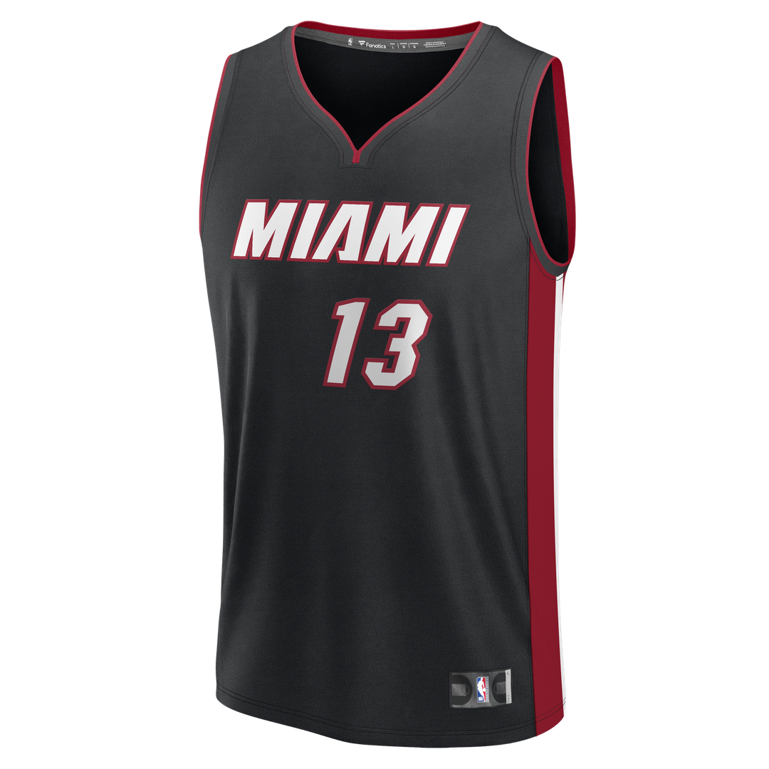 Miami Heat Bam Adebayo Fanatics Fast Break Replica Jersey product image 2