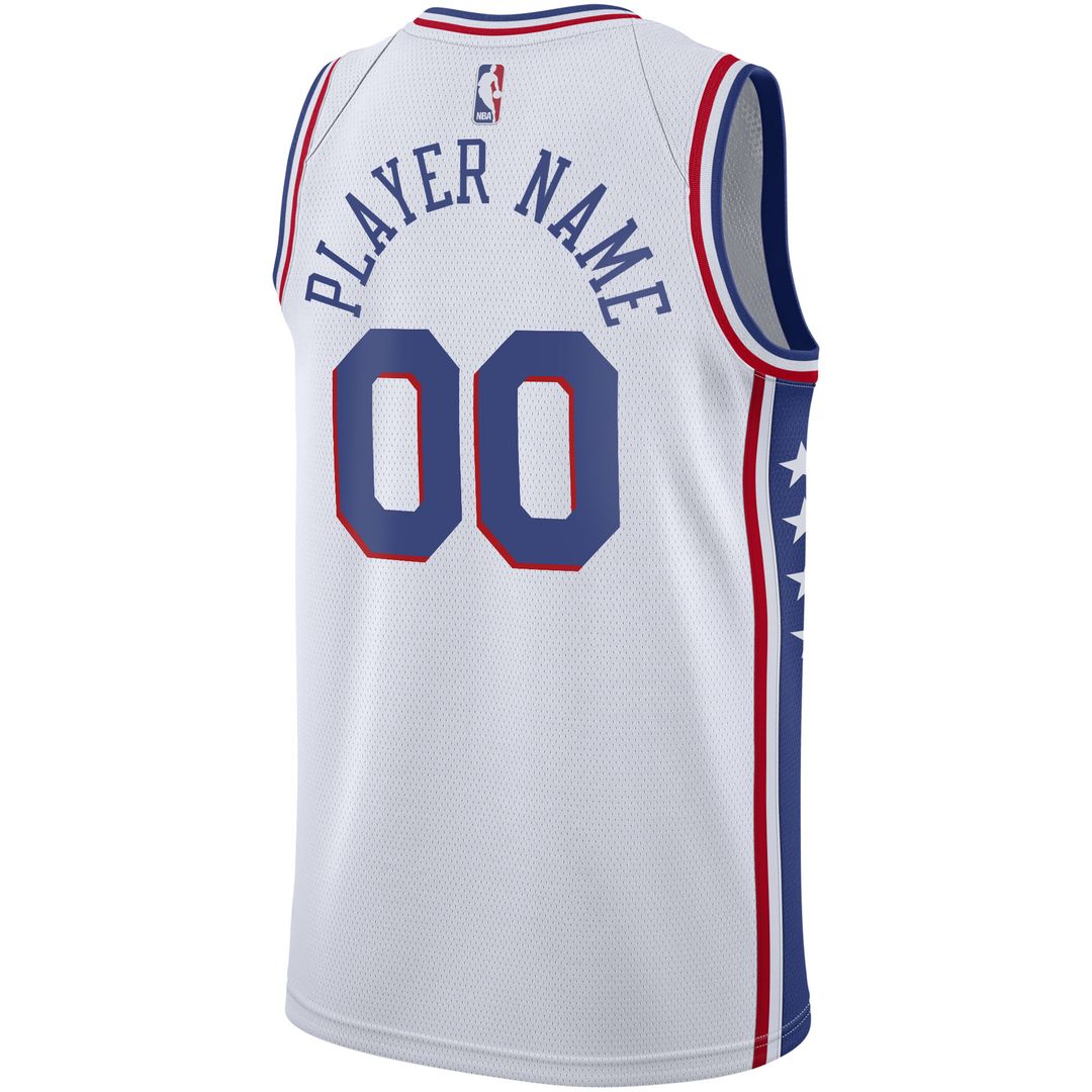 Philadelphia 76ers Nike 2020/21 Swingman Custom Jersey product image 6