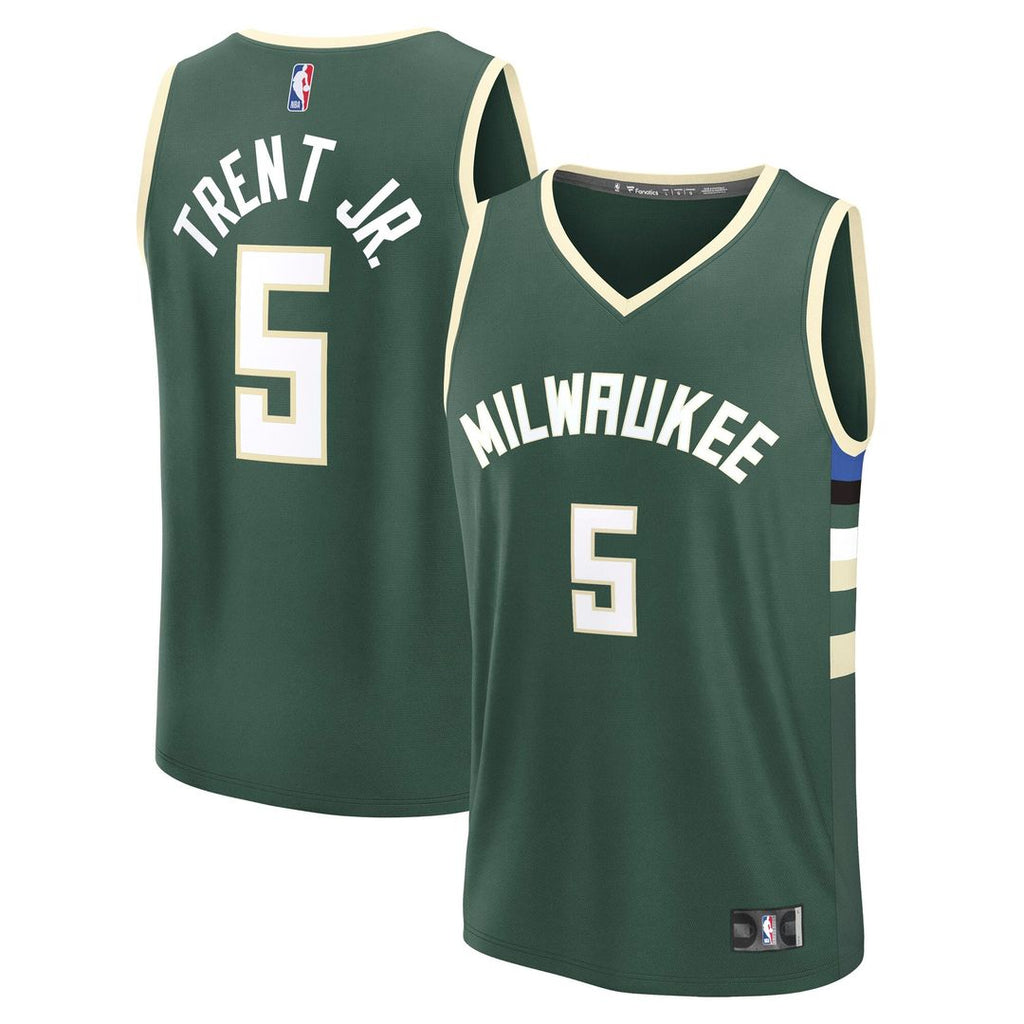 Milwaukee Bucks Gary Trent Jr. Fanatics Fast Break Replica product image 1