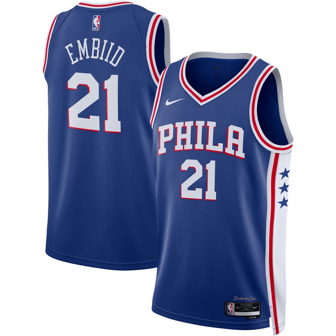 Philadelphia 76ers Joel Embiid Nike Unisex Swingman Jersey product image 7