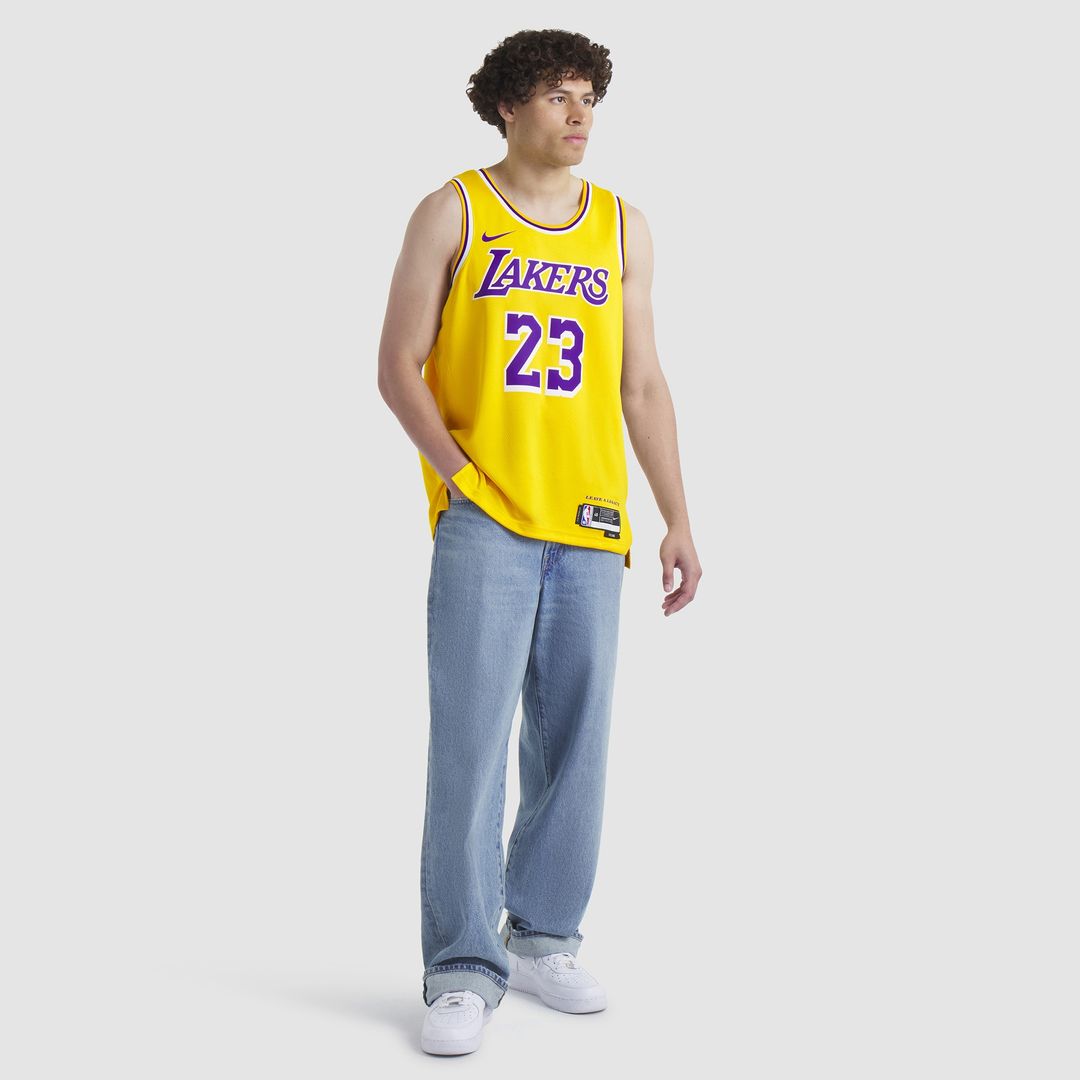 Los Angeles Lakers LeBron James Nike Unisex Swingman Jersey product image 6