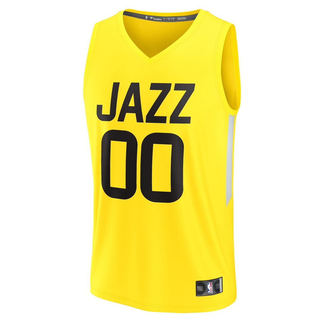 Utah Jazz Fanatics Youth Fast Break Replica Custom Jersey product image 2