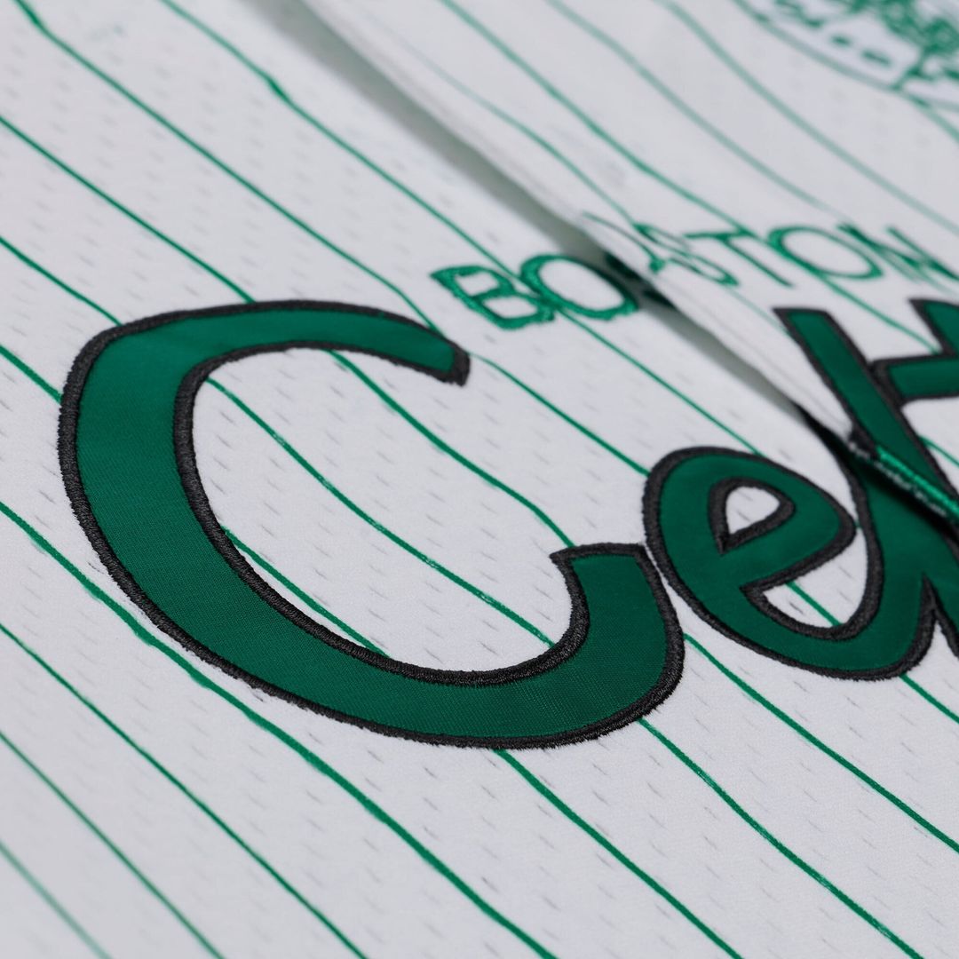 Boston Celtics Mitchell & Ness Head Coach Pinstripe Mesh product image 5
