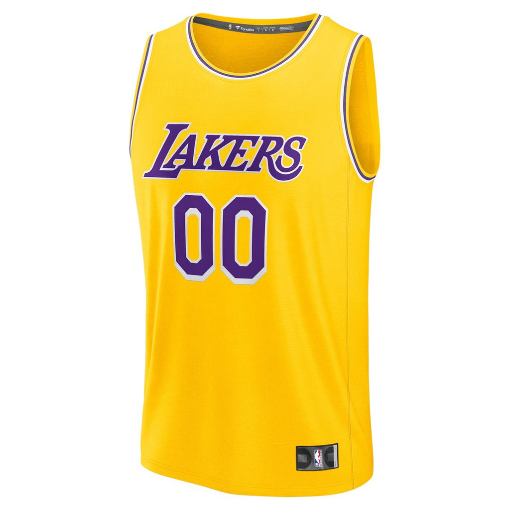 Los Angeles Lakers Fanatics Youth Fast Break Custom Jersey product image 2
