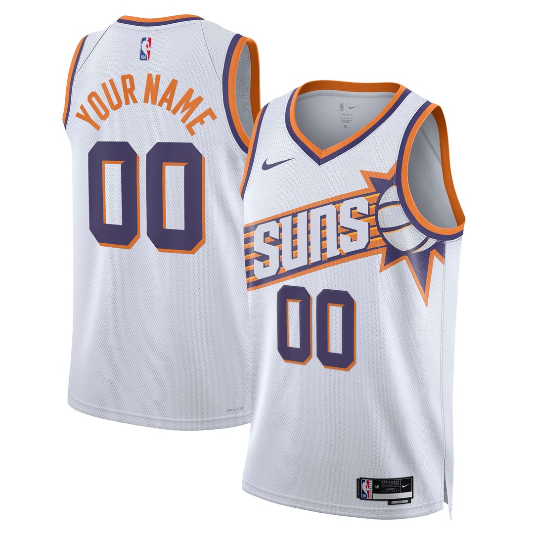 Phoenix Suns Nike Unisex Swingman Custom Jersey - White product image 4